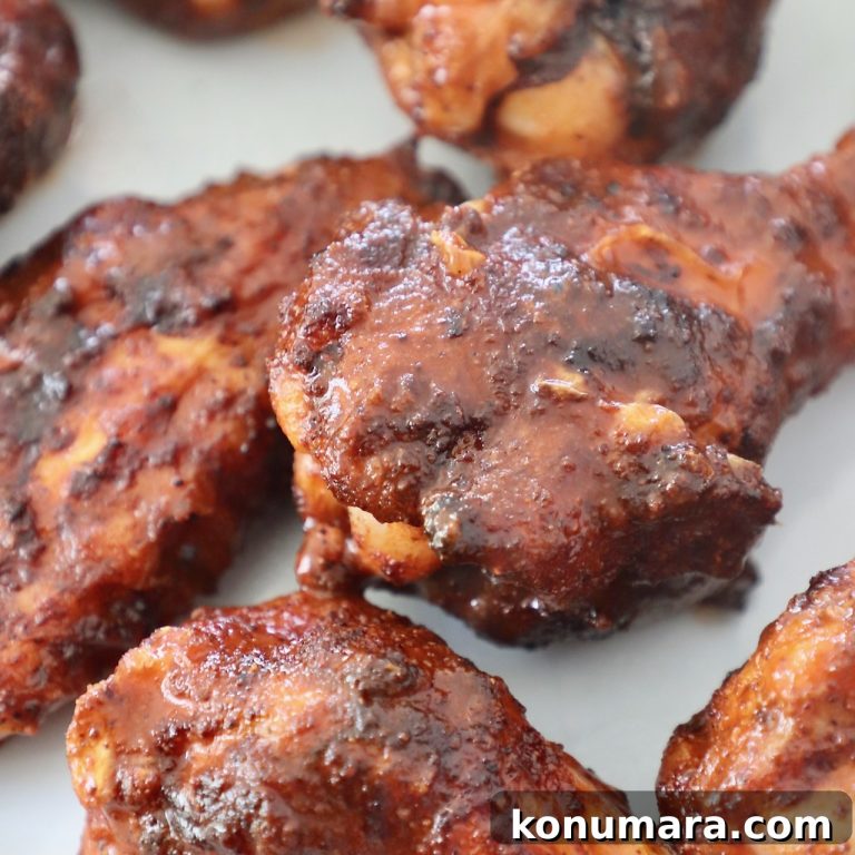 Crispy Oven Baked Chicken Wings with Garlic and Honey