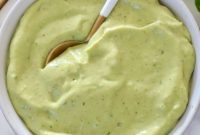 Zesty Avocado Lime Dressing Recipe