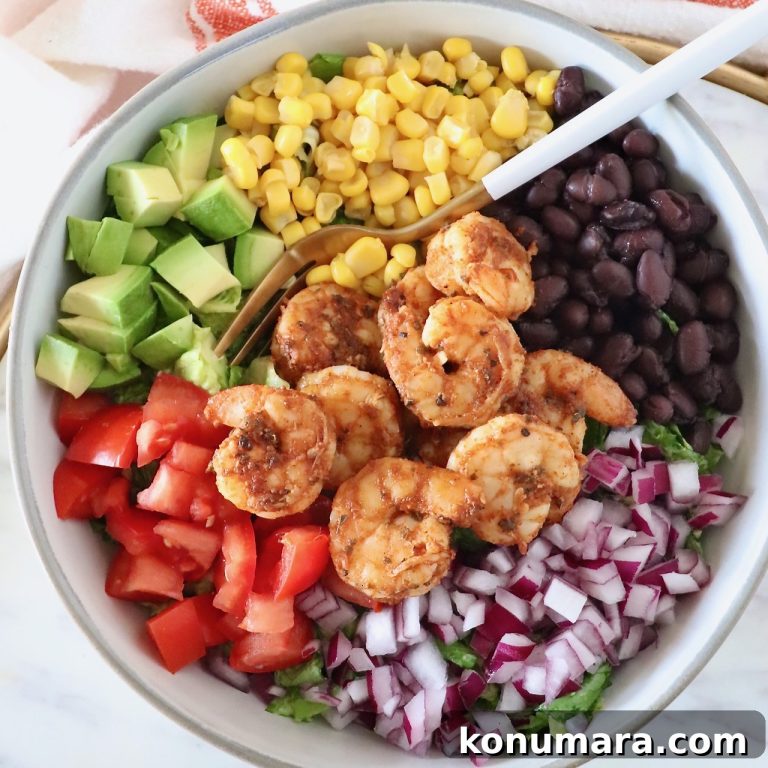 Zesty Mexican Shrimp Salad with Avocado and Lime