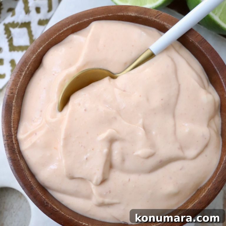 Creamy Cilantro Lime Sauce for Fish Tacos