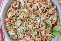 Zesty Thai Chicken Salad with Lime and Peanuts