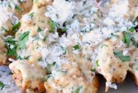 Grilled Garlic Parmesan Chicken Skewers