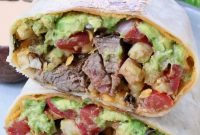 California Burrito Recipe: Carne Asada, Fries and Salsa