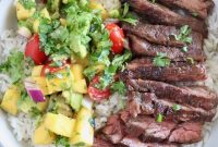 Grilled Jamaican Jerk Steak with Spicy Marinade