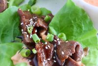 Korean Beef Bulgogi Lettuce Wraps Recipe