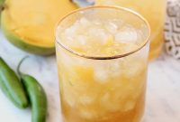Spicy Serrano Chili Mango Margarita Recipe