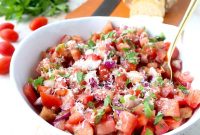 Tomato and Basil Bruschetta Recipe