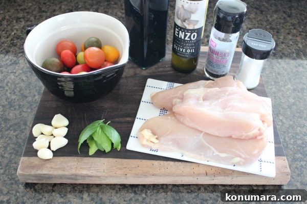 Roasted Balsamic Skillet Chicken Ingredients