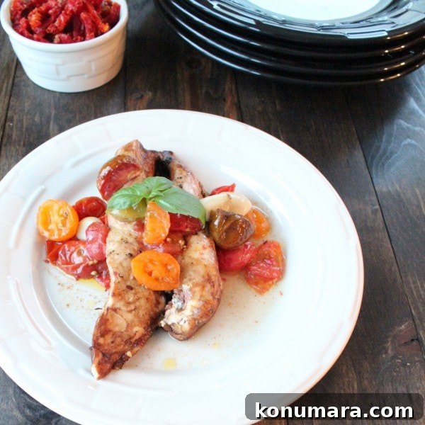 Balsamic Heirloom Tomato Chicken