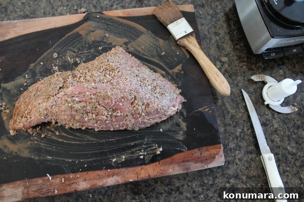 Walnut Crusted Tri Tip Recipe