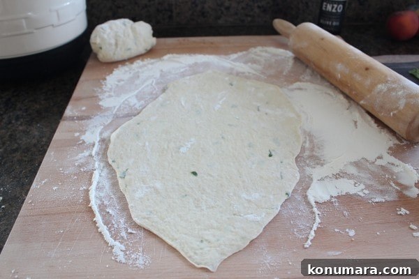 Homemade Basil Flatbread Recipe