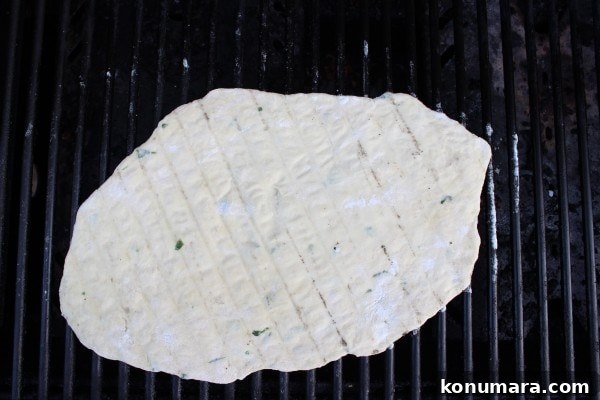 Grilled Homemade Flatbread