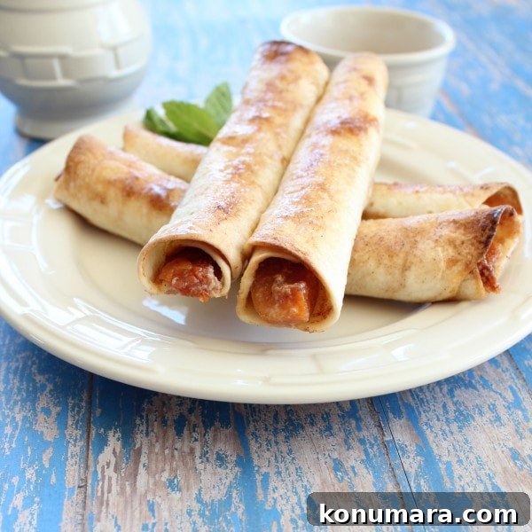 Apricot Dessert Tacos with Honey Lime Mascarpone 3 Dessert Rolled Tacos