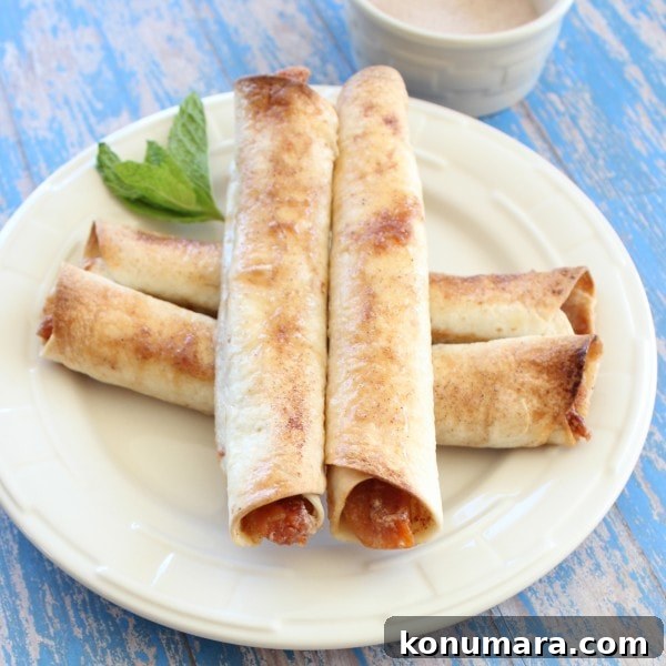 Apricot Dessert Tacos with Honey Lime Mascarpone 8 Apricot and Mascarpone Rolled Dessert Tacos