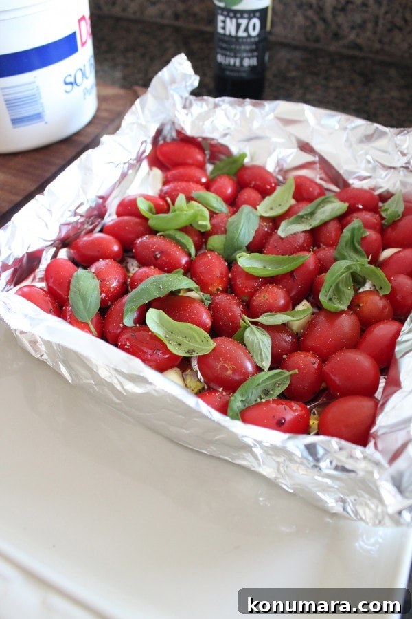 Roasting Cherry Tomatoes