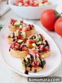 Avocado Bruschetta