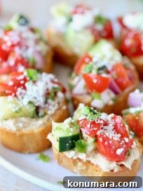 Greek Bruschetta