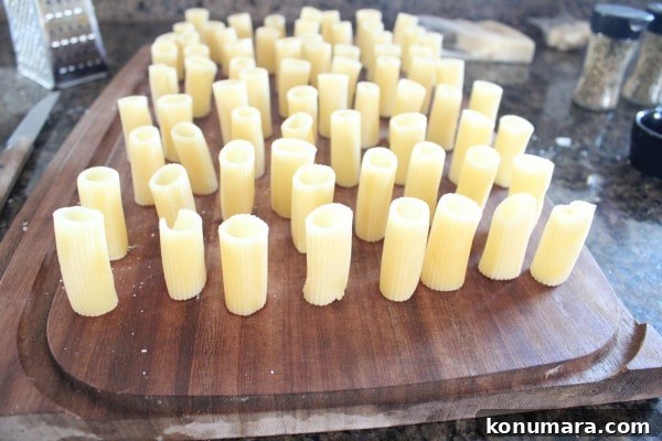 Cheese Filled Rigatoni