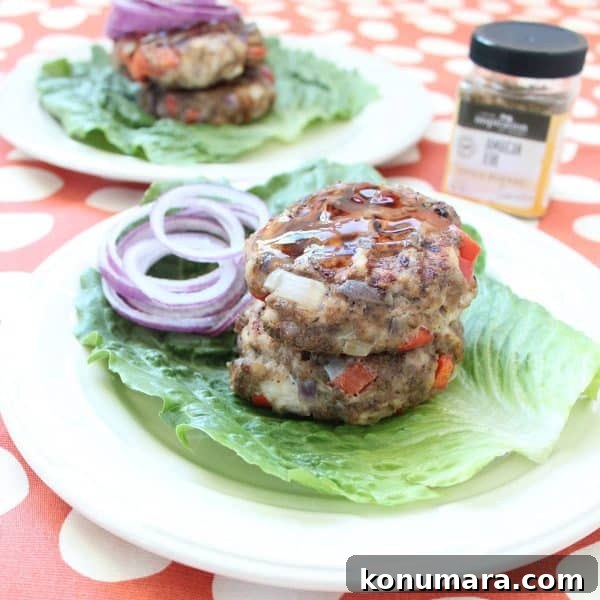 Gluten Free Jerk Chicken Burgers