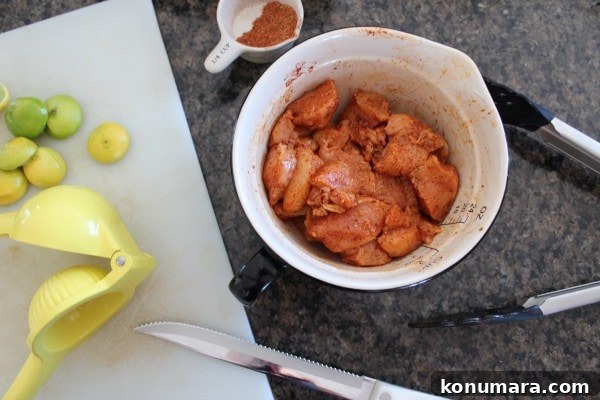 Taco Seasoned Chicken Recipe