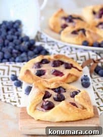 Blueberry Pastry Delights