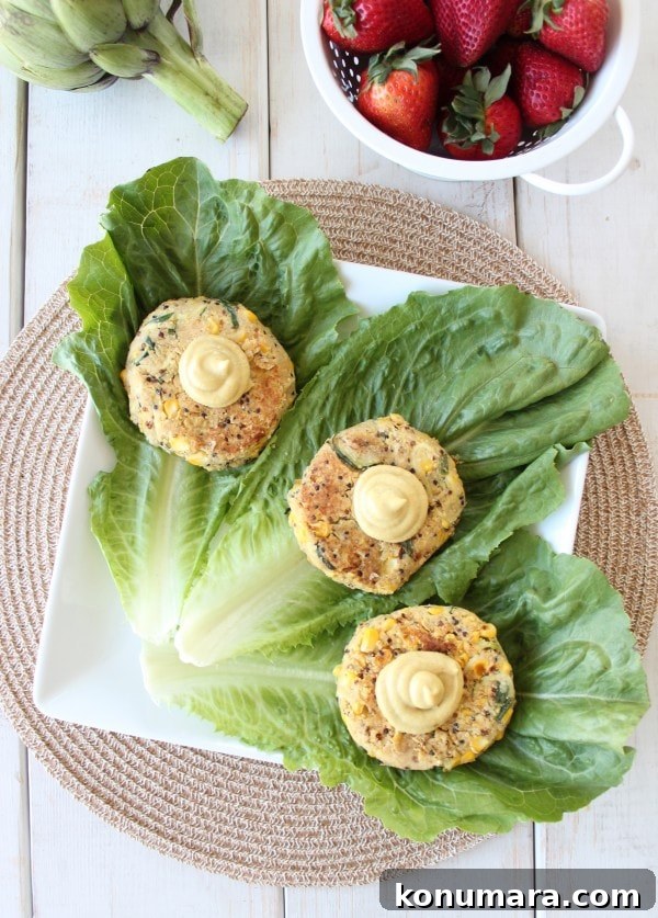 Zucchini Corn Quinoa Burgers