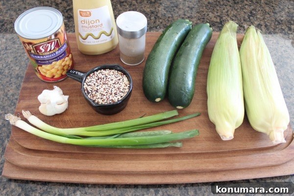 Zucchini Quinoa Burgers Ingredients