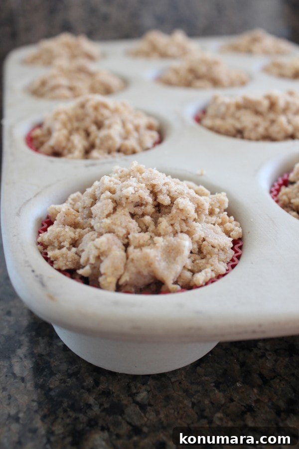 Gluten Free Blueberry Coffee Cake Muffins