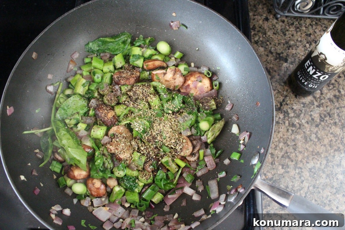 Spring Vegetable Stuffing Recipe
