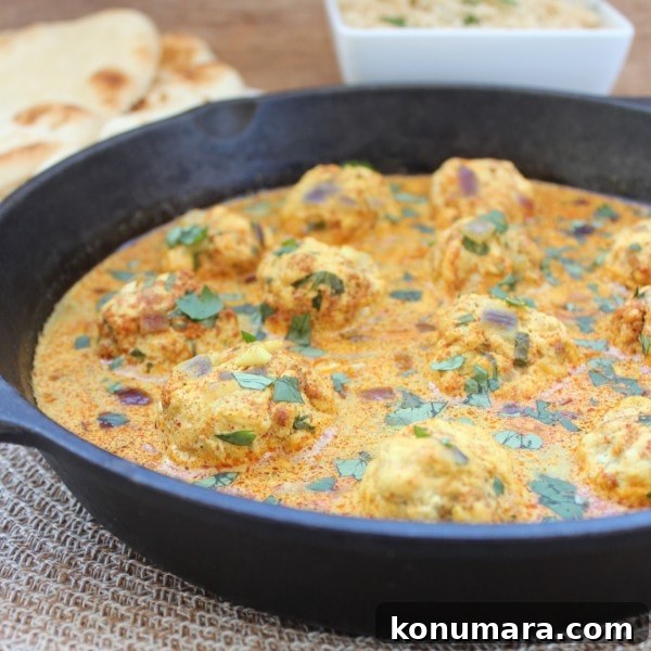 Vindaloo Chicken Curry Meatballs