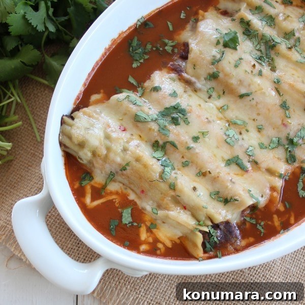 Baked Mexican Manicotti