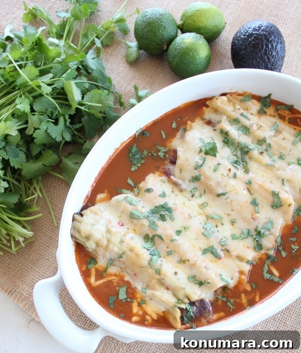 Vegetarian Mexican Manicotti