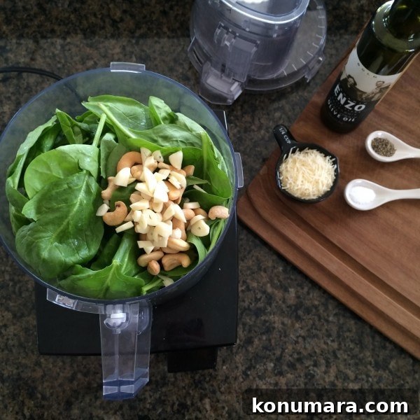 Homemade Spinach Pesto: Bright Sauce for Pasta and Sandwiches 5 Spinach Pesto Recipe