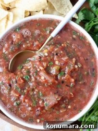 10 Minute Homemade Salsa