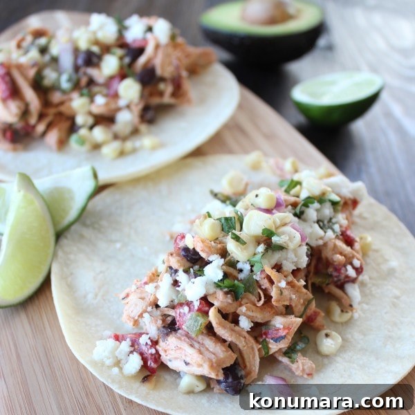 Mexican-Style Chicken Salad Tacos 4 Mexican Chicken Salad Tacos
