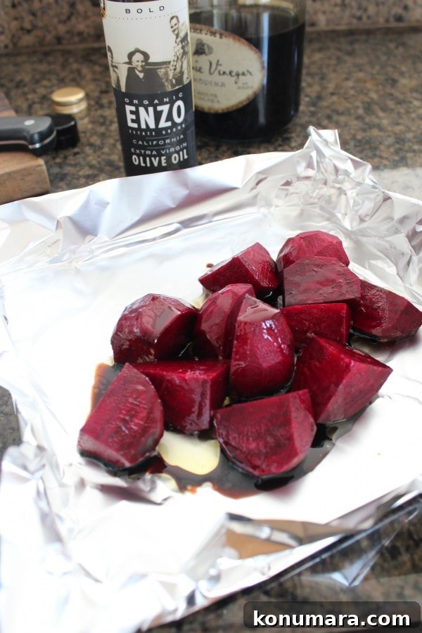 Roasting Beets