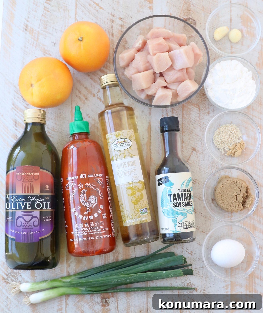orange chicken recipe ingredients