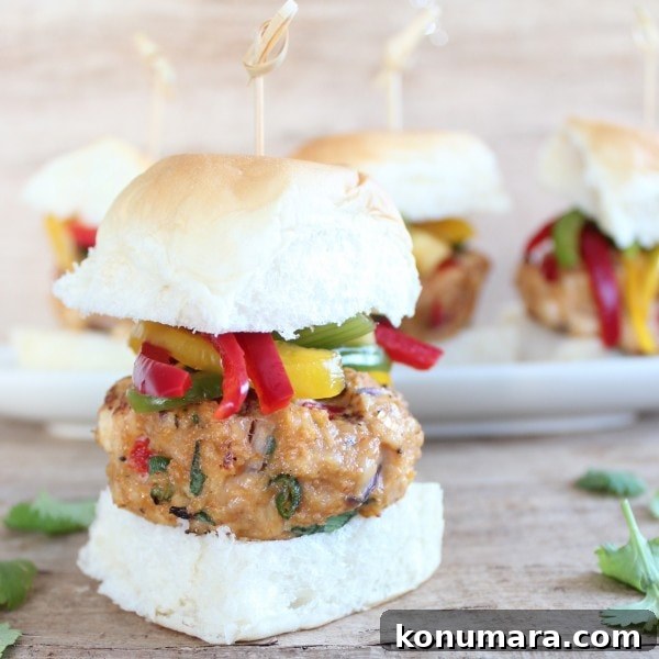 Asian Chicken Sliders
