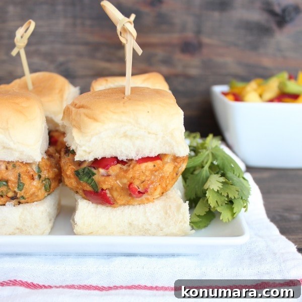 Asian Chicken Sliders
