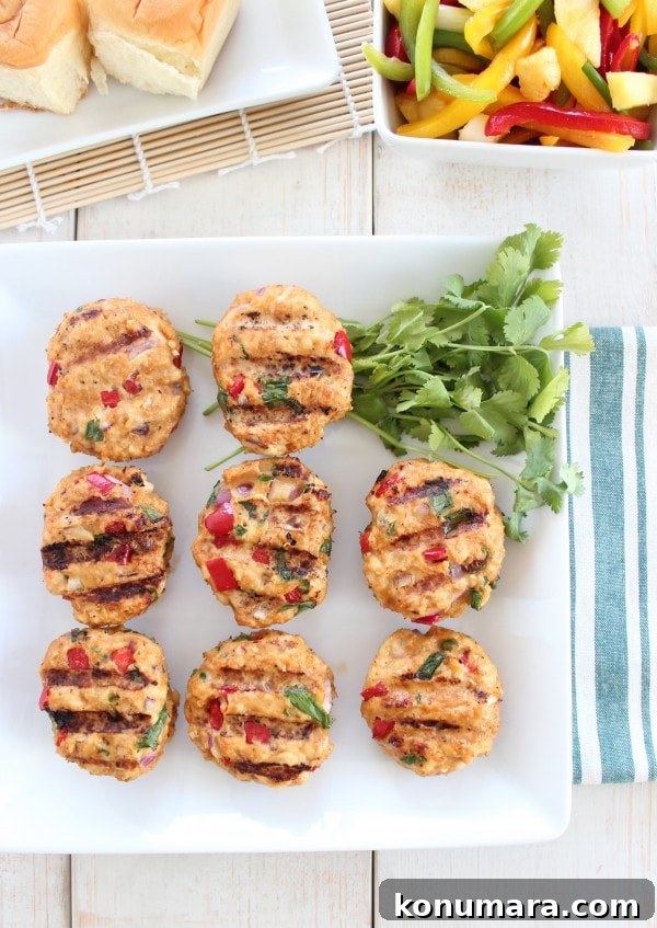 Grilled Asian Chicken Sliders