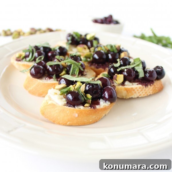 Blueberry, Goat Cheese and Pistachio Crostini Recipe 10 Blueberry Basil Crostini