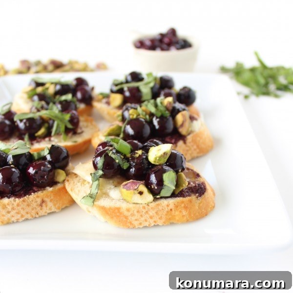 Blueberry, Goat Cheese and Pistachio Crostini Recipe 3 Blueberry Goat Cheese Pistachio Crostini