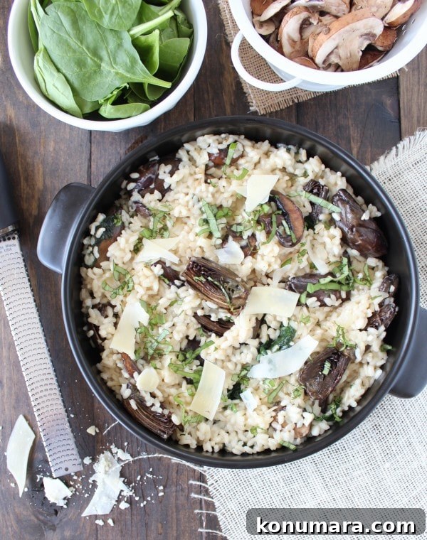 Vegetarian Mushroom Risotto