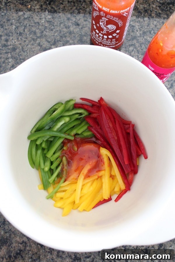 Bell Pepper Slaw Recipe
