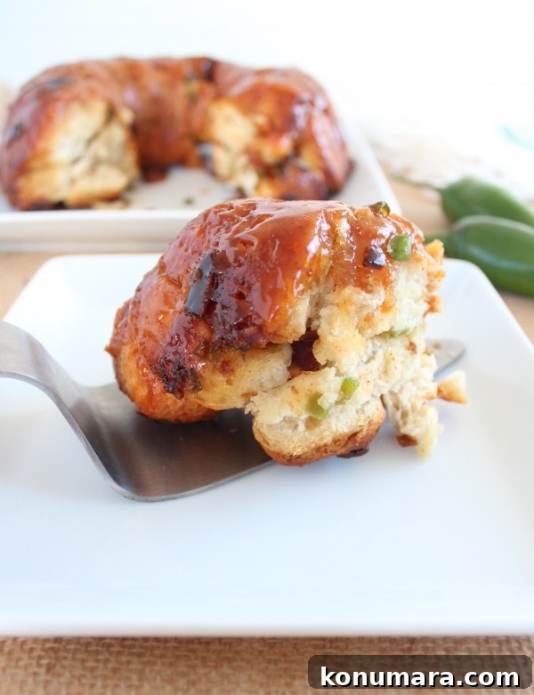 Bacon Jalapeño Honey Monkey Bread