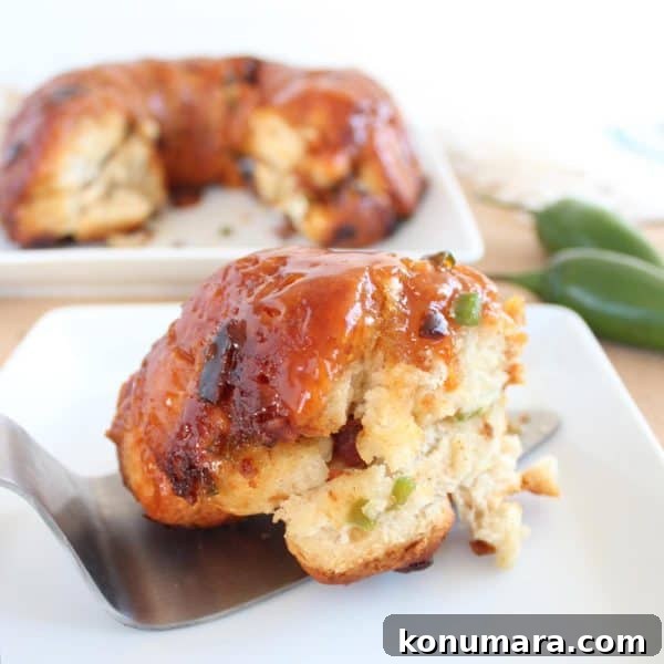 Bacon Jalapeño Honey Monkey Bread