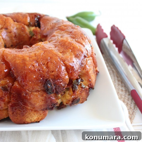 Bacon Jalapeño Honey Monkey Bread