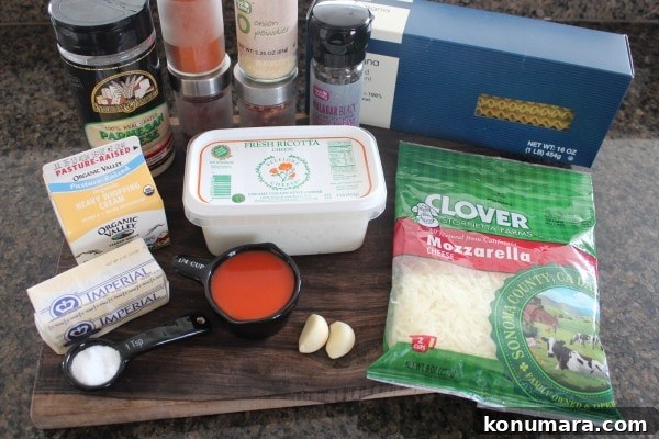 Creamy Buffalo Chicken Alfredo Lasagna 5 Buffalo Chicken Alfredo Lasagna Ingredients