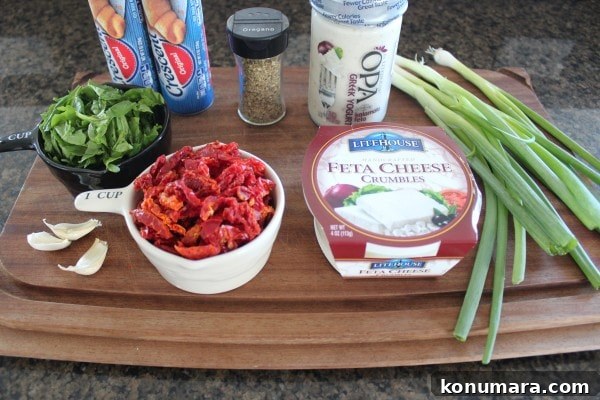 Greek Crescent Rolls Ingredients