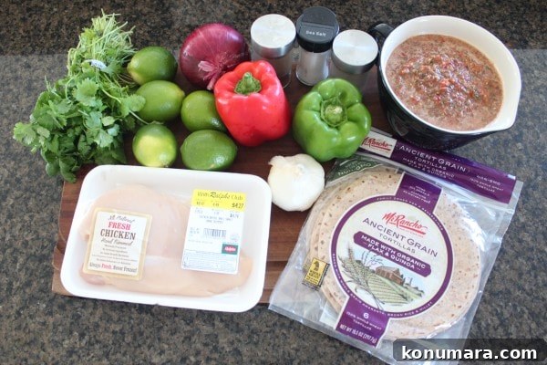 Slow Cooker Chicken Fajita Tortilla Lasagna 5 Crock Pot Chicken Fajita Tortilla Lasagna Ingredients